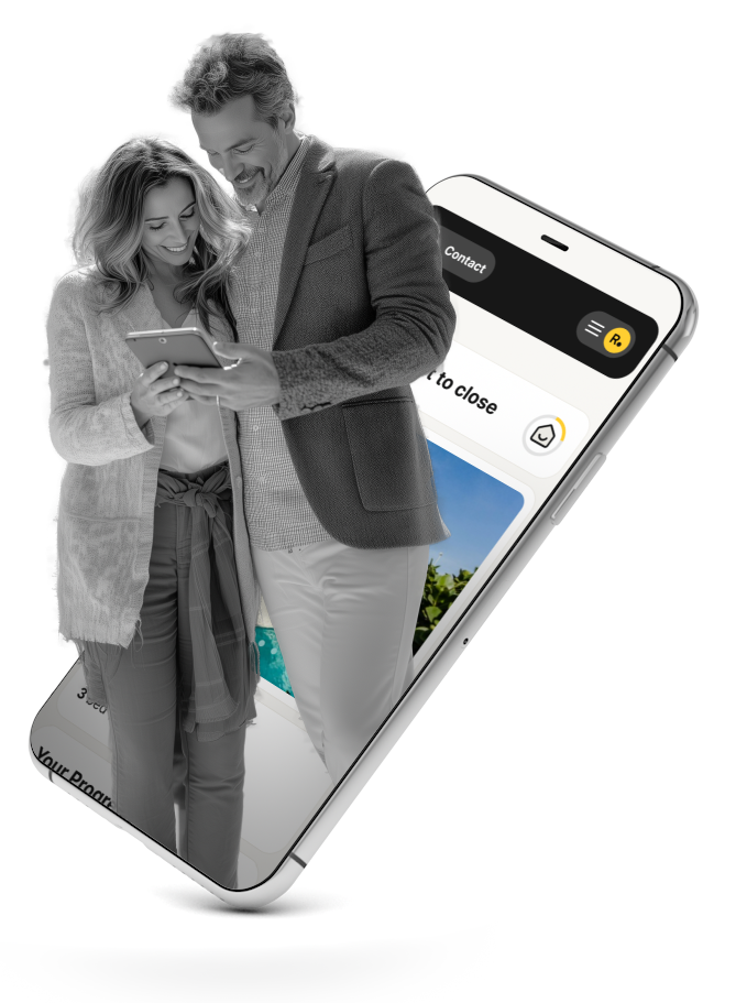 Clients following their deal in the Rayse app