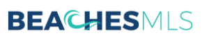 BEACHES MLS logo with a teal wave design.